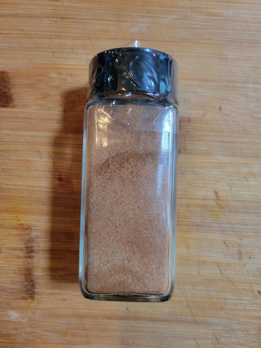 Sweet Cinnamon Popcorn Seasoning Salt, enhancing your popcorn flavor.