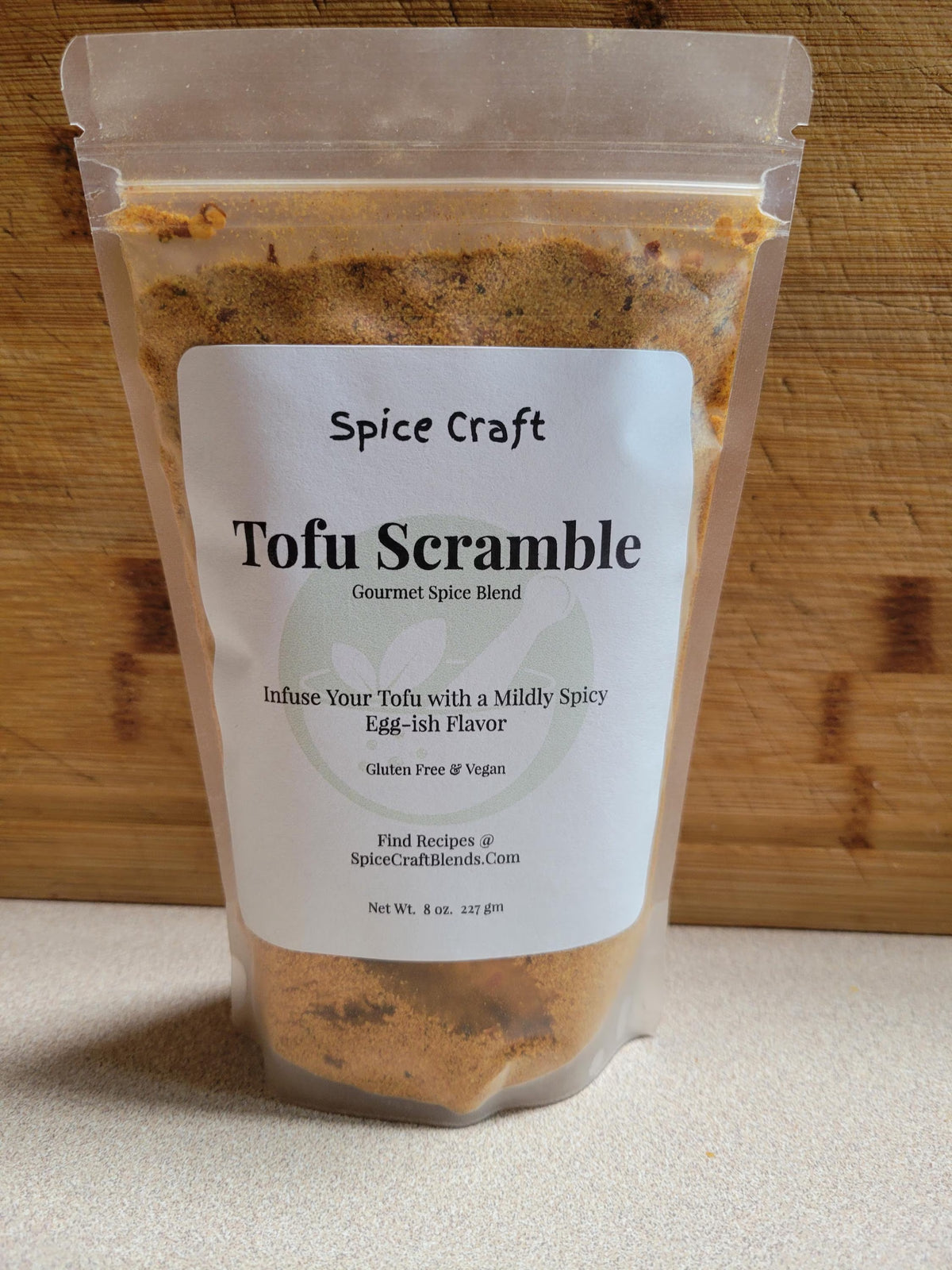 Vegan Tofu Scramble Spice Blend - 6 oz - Flavorful Breakfast Seasoning
